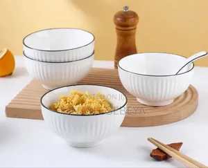 High Quality 6pcs Ceramic Soup Bowls