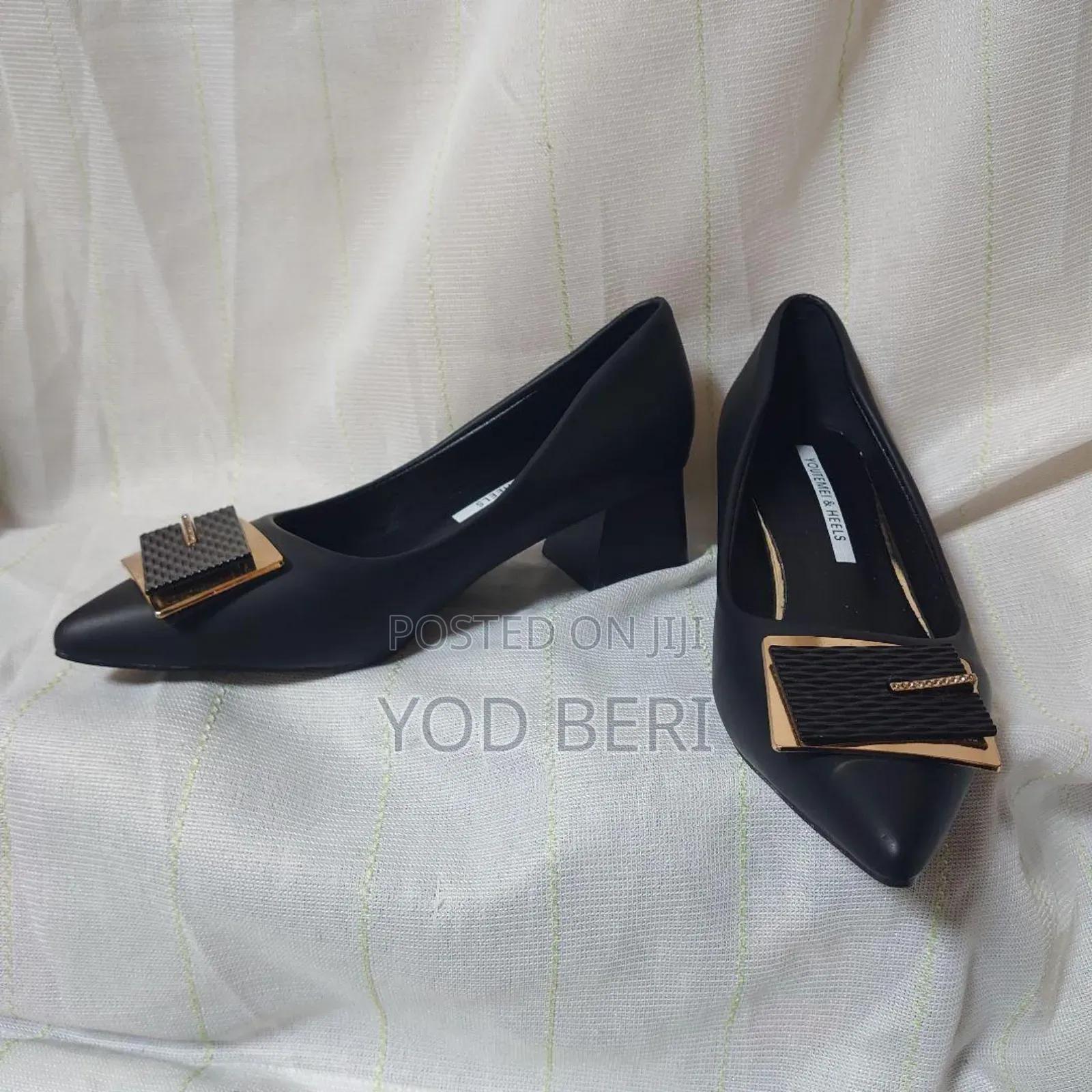 Excellent Condition Youtemei Heels Black