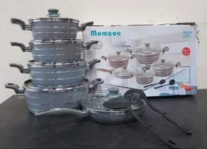 Momcoc 7pcs Granite Cookware