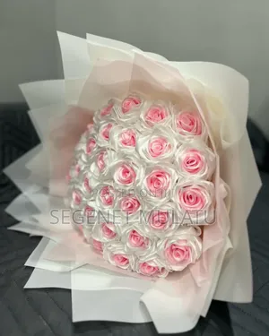 Satin Ribbon Flower Bouquet