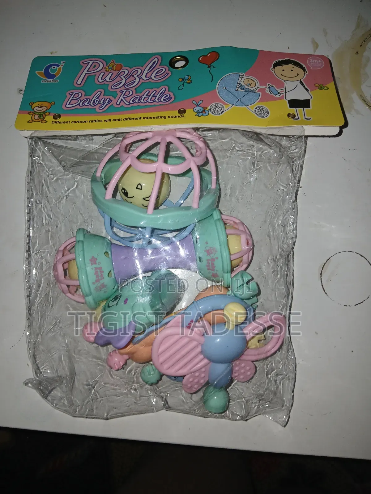 Puzzle Baby Rattle 3 Month and Above