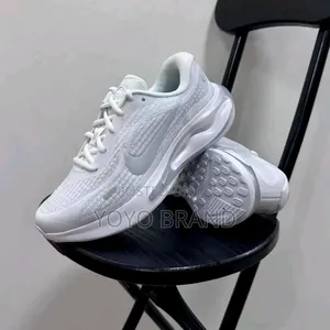Nike Journey Run Triple White Fashion Shoes