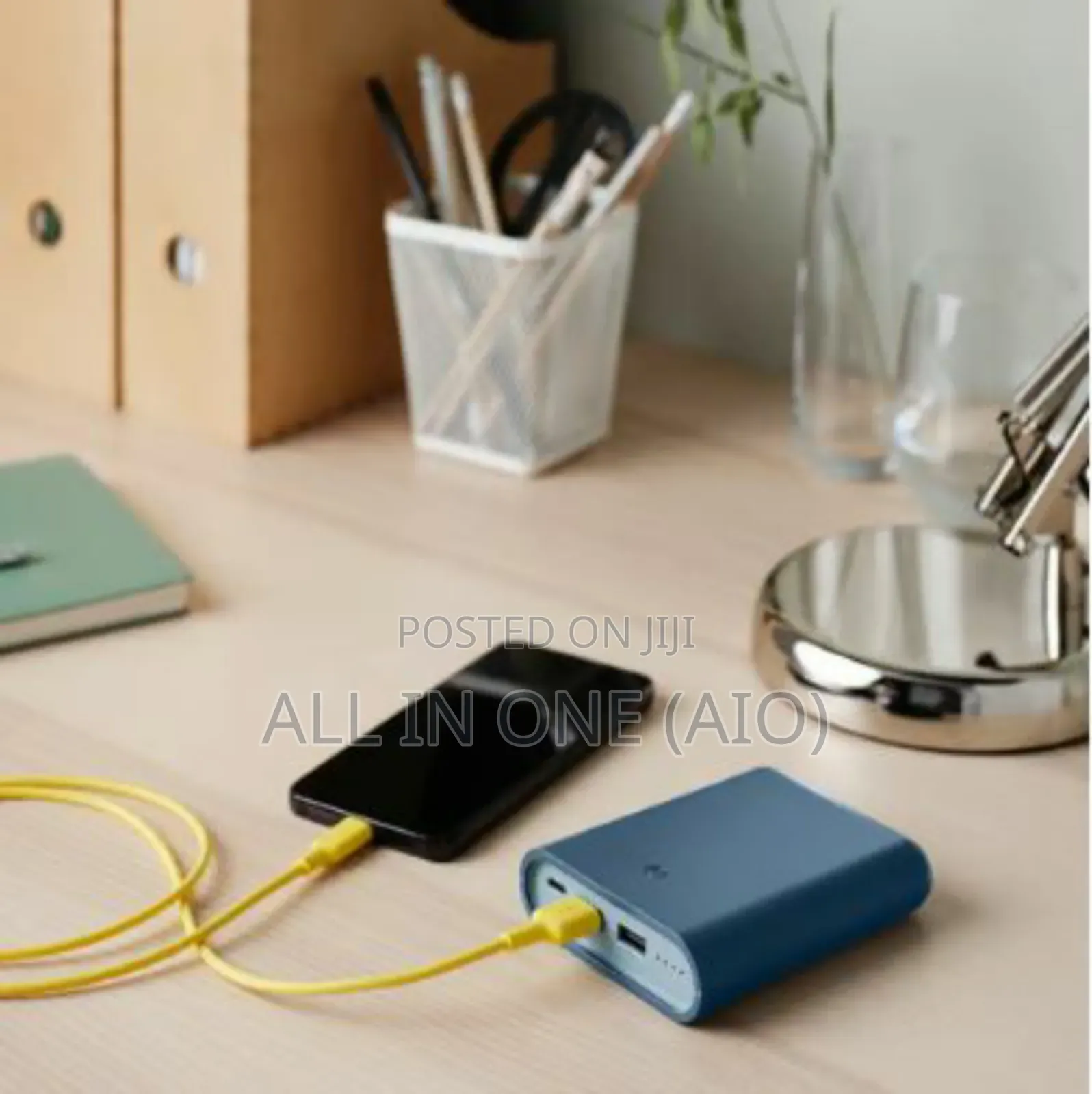 Ikea Varmfrontpower Bank, Dark Blue, 10400 Mah