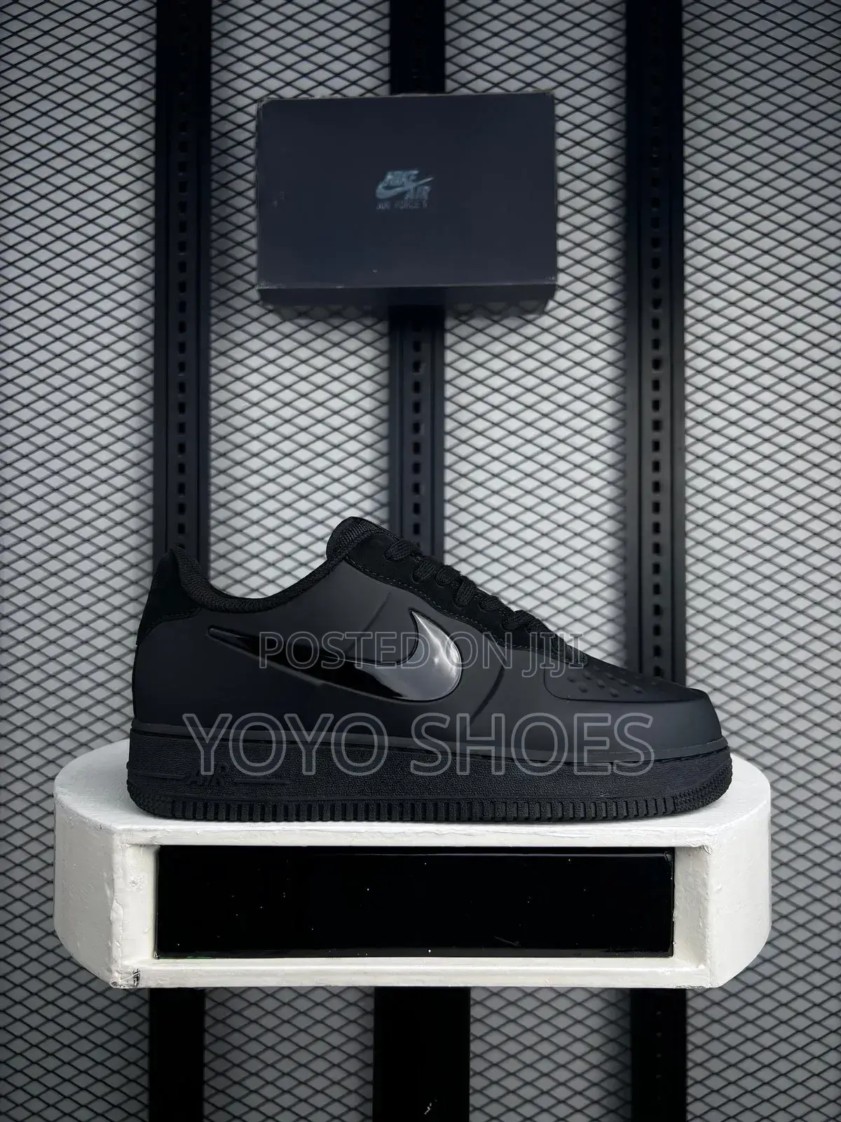 Nike Air Force 1 Foamposite Black Fashion Shoes