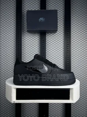 Nike Air Force 1 Foamposite Black Fashion Shoes