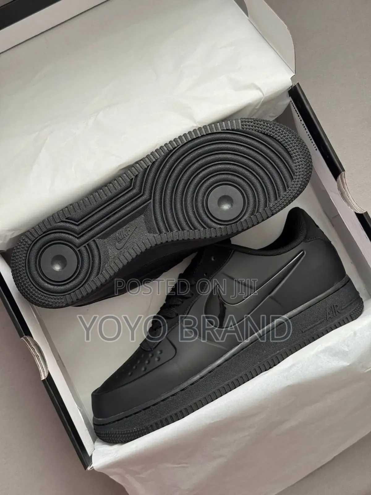 Nike Air Force 1 Foamposite Black Fashion Shoes