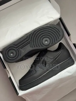 Nike Air Force 1 Foamposite Black Fashion Shoes