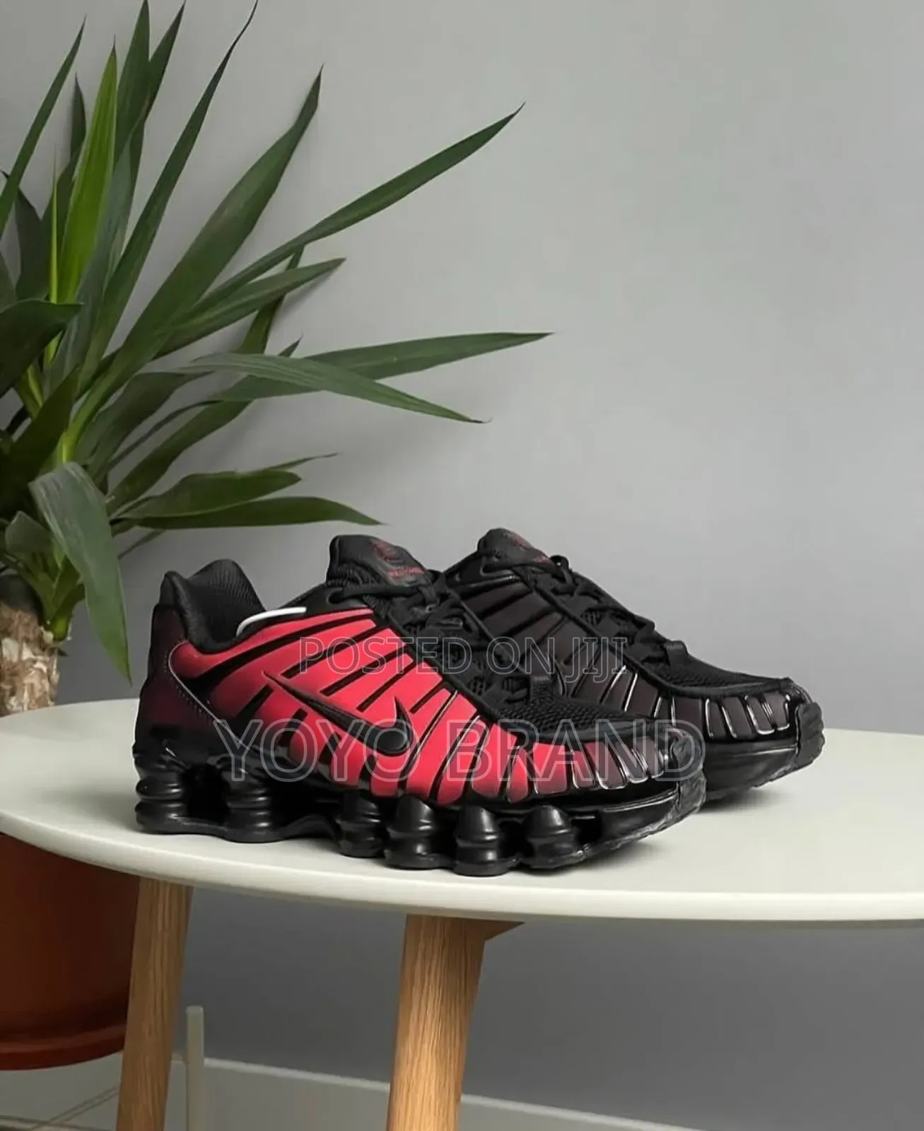 Nike Shox Tl Thermoactive Red Fashion Sneaker