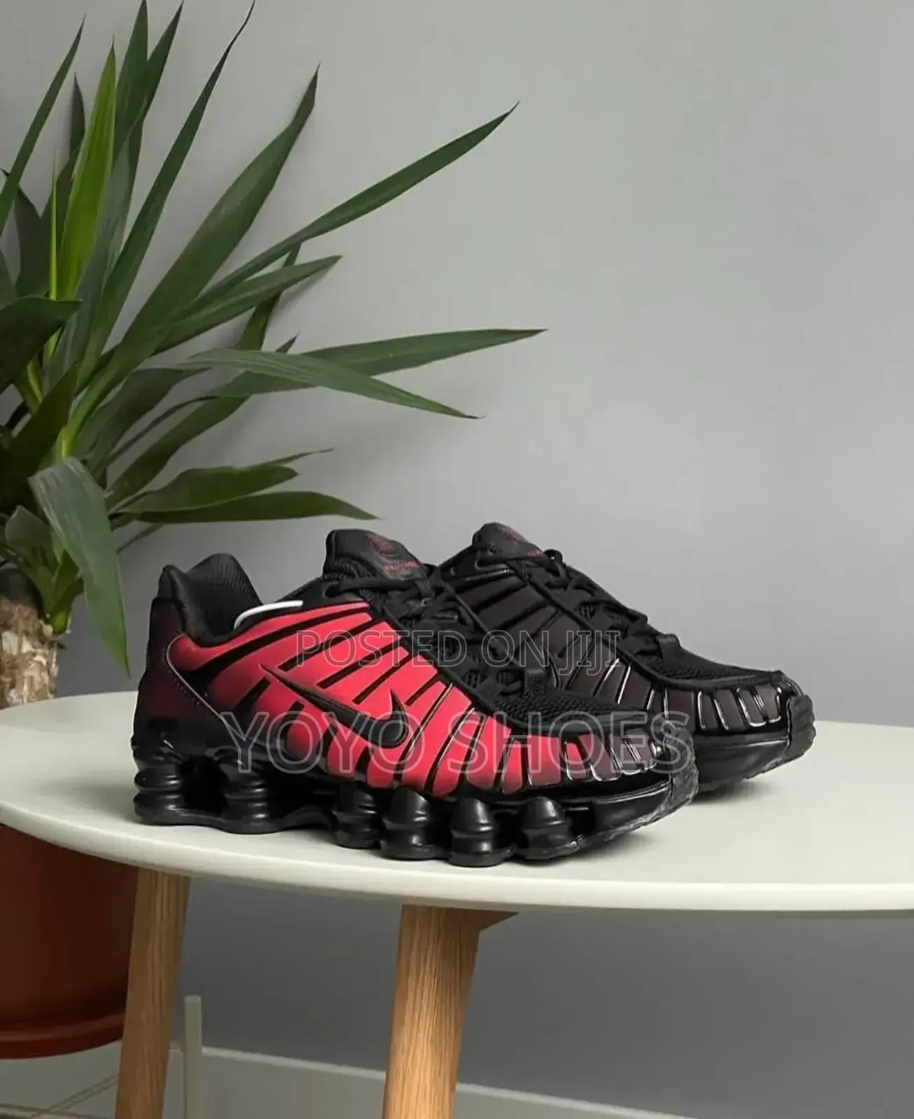 Nike Shox Tl Thermoactive Red Fashion Sneaker