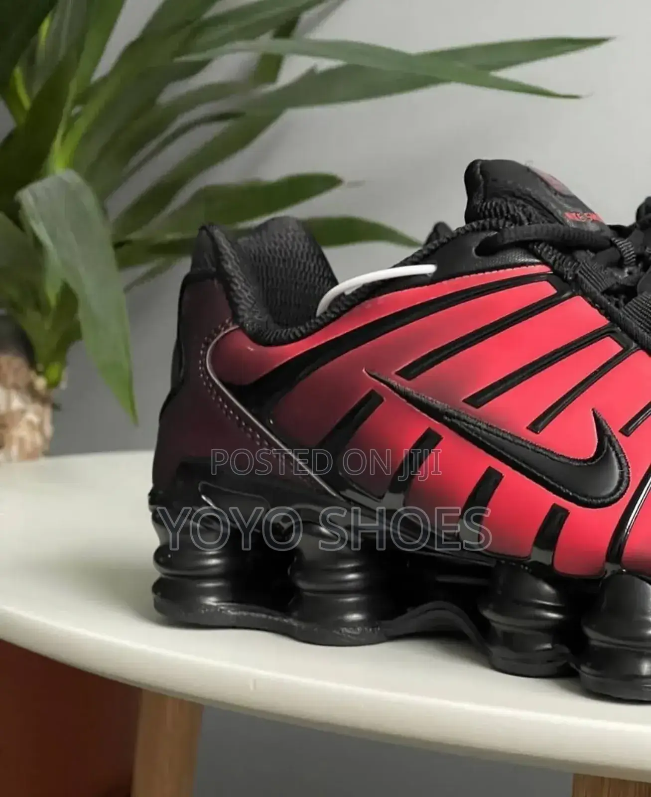 Nike Shox Tl Thermoactive Red Fashion Sneaker