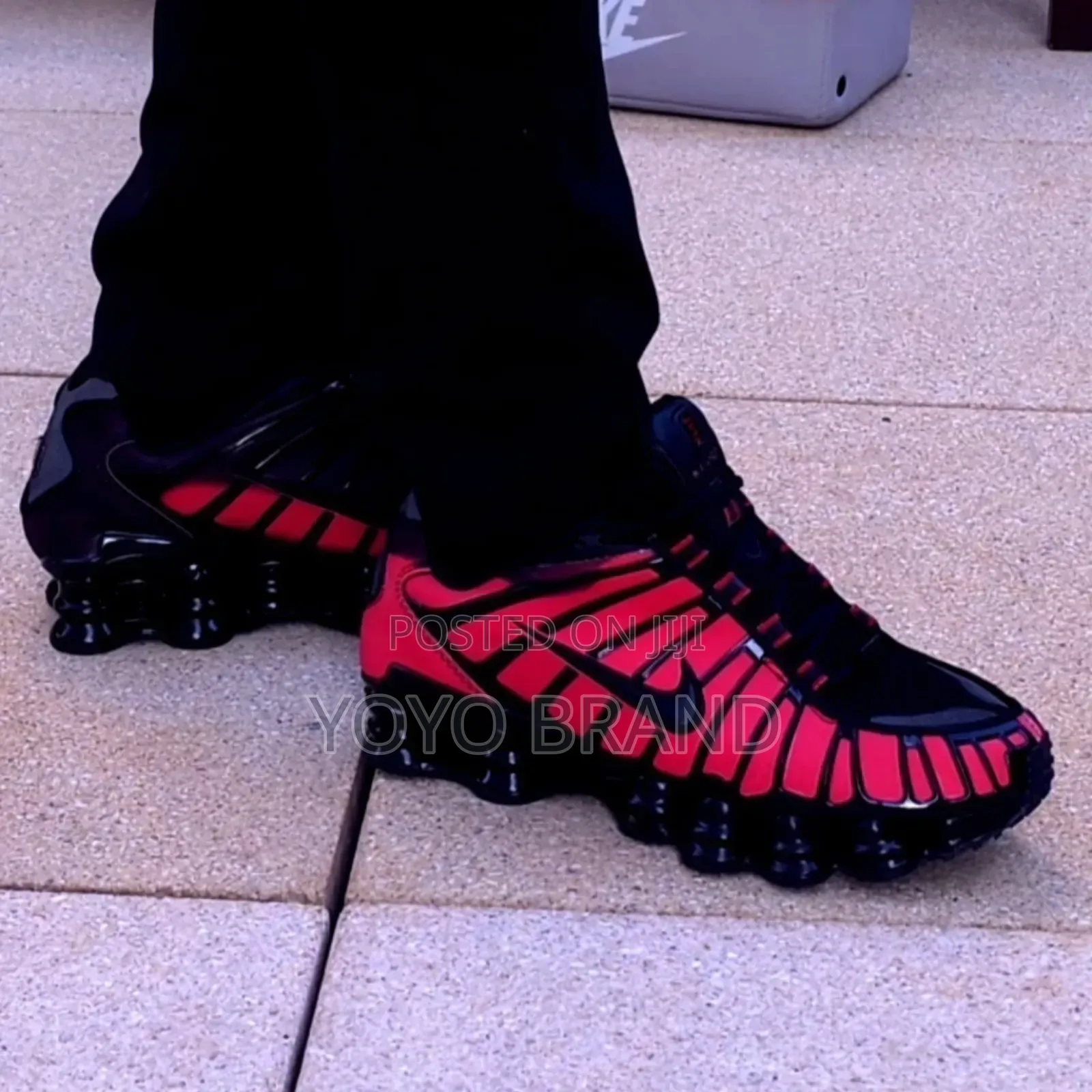 Nike Shox Tl Thermoactive Red Fashion Sneaker