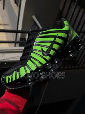 Nike Shox Tl Thermoactive Green Fashion Sneaker