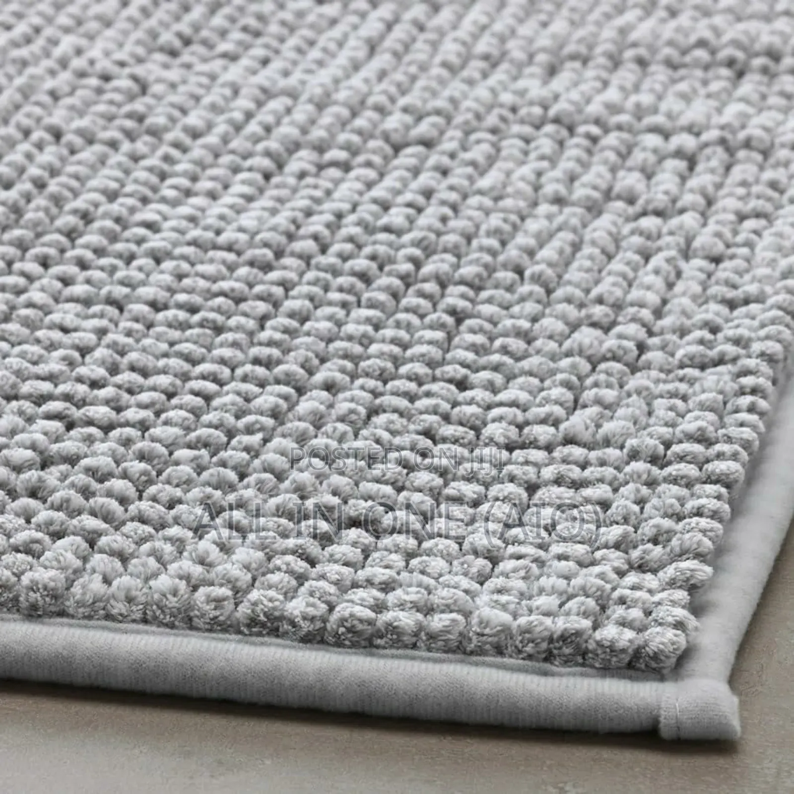 Toftbo Bath Mat, Grey-White Mélange, 50x80 Cm
