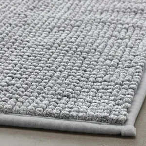 Toftbo Bath Mat, Grey-White Mélange, 50x80 Cm