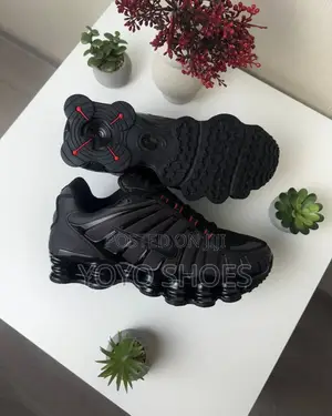 Nike Shox Tl Thermoactivetriple Black Faahion Sneaker