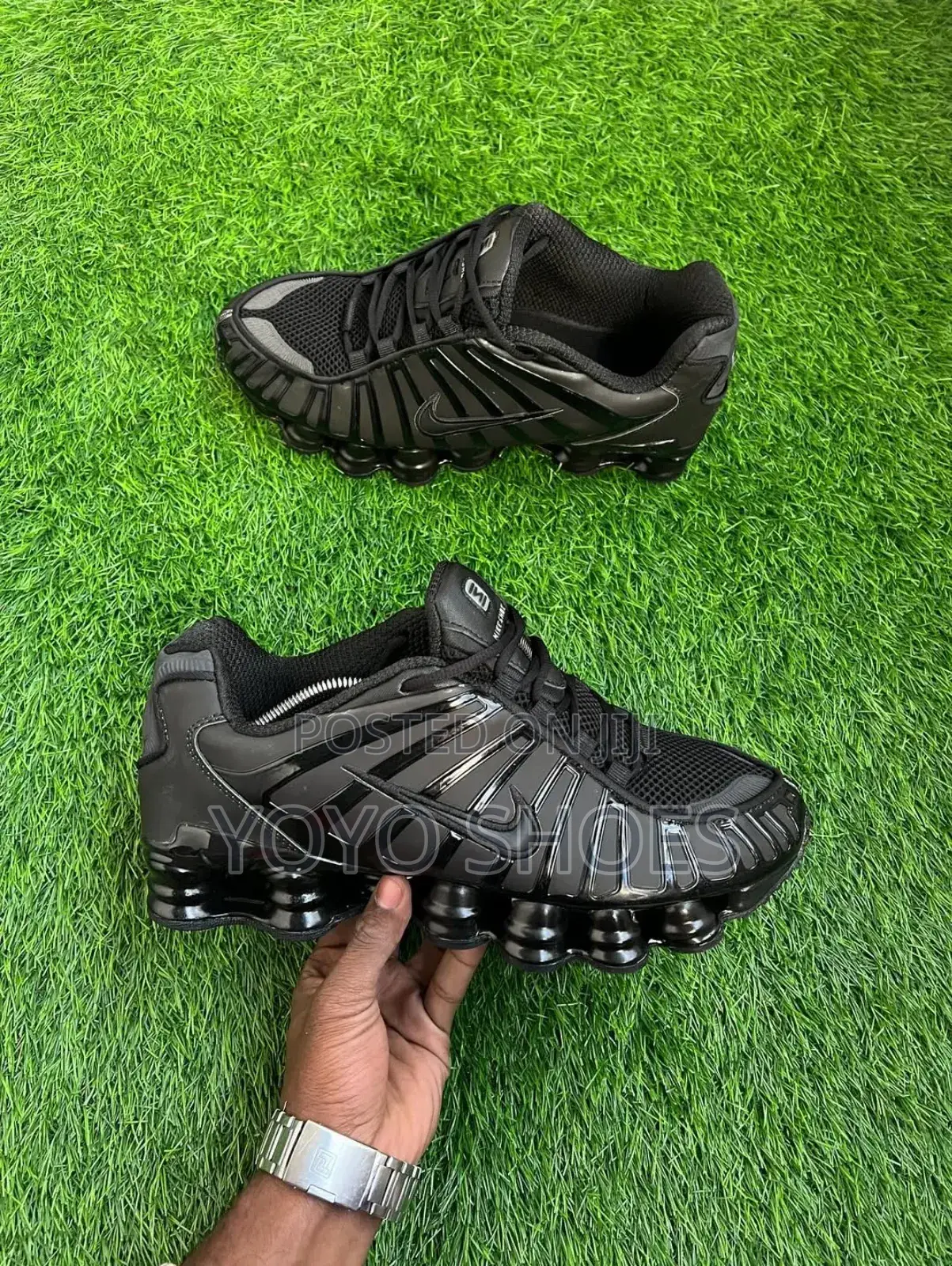 Nike Shox Tl Thermoactivetriple Black Faahion Sneaker