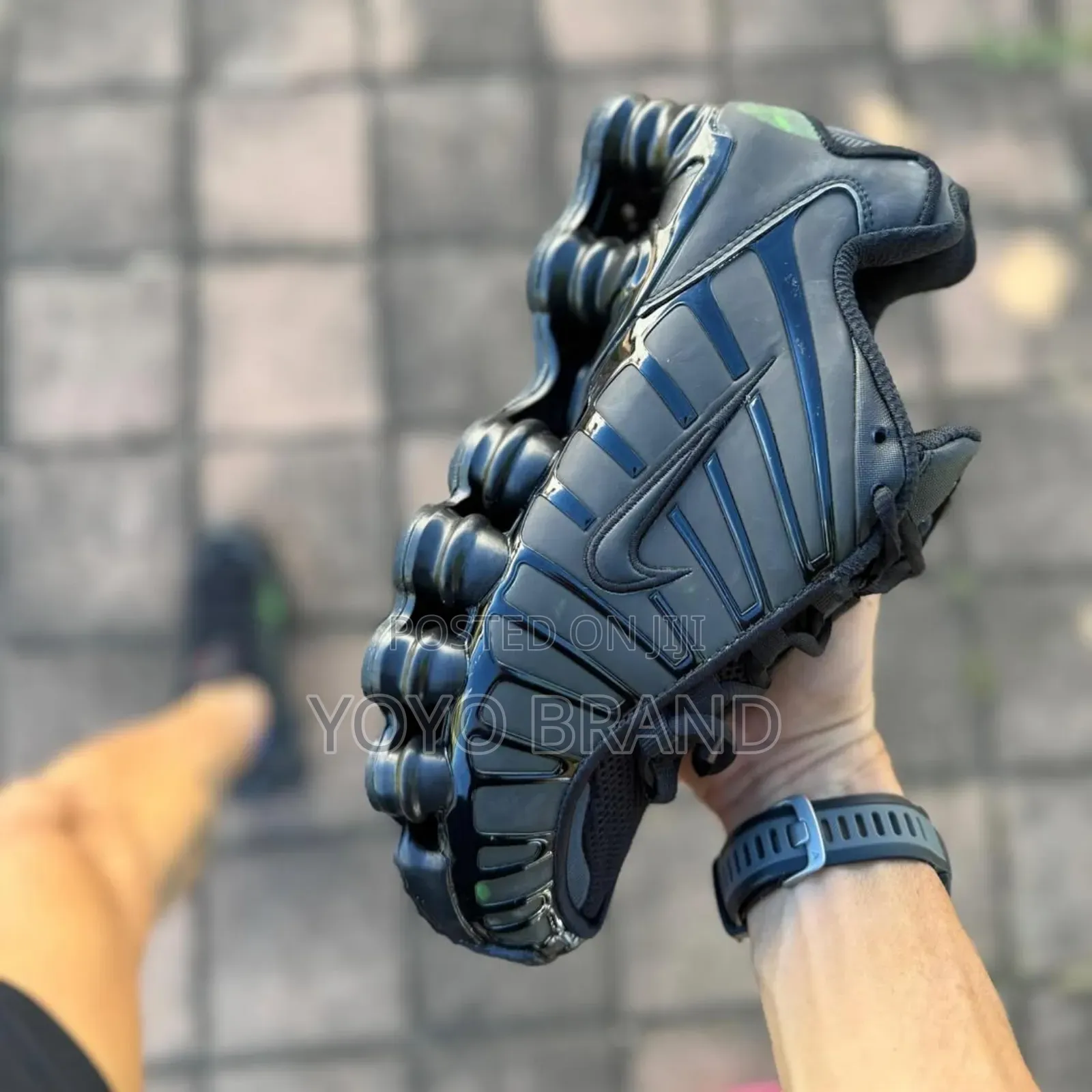 Nike Shox Tl Thermoactivetriple Black Faahion Sneaker