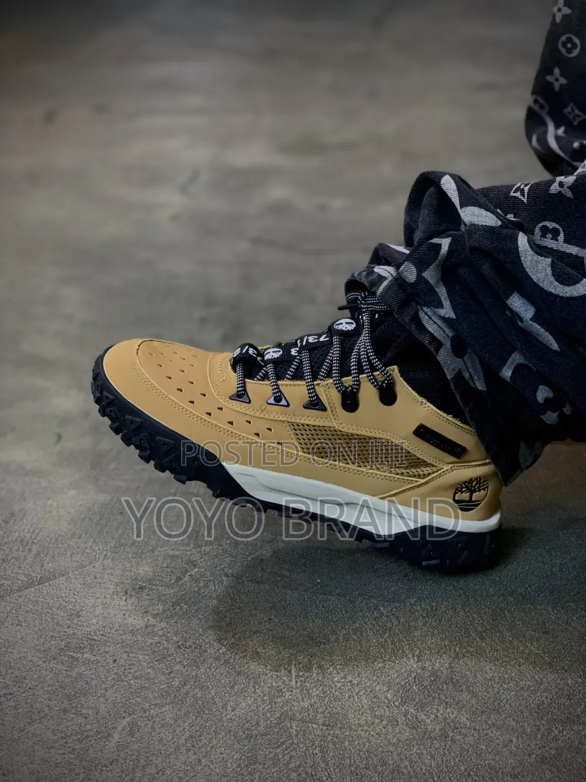 Timber Landgreen Stride Motion 6 Yellow Fashion Shoes