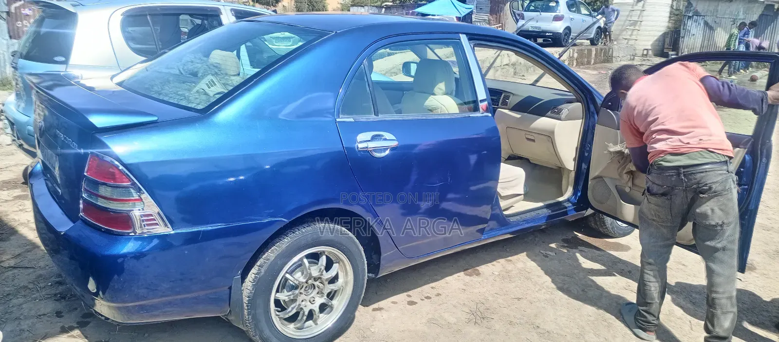 Toyota Corolla 2003 Blue