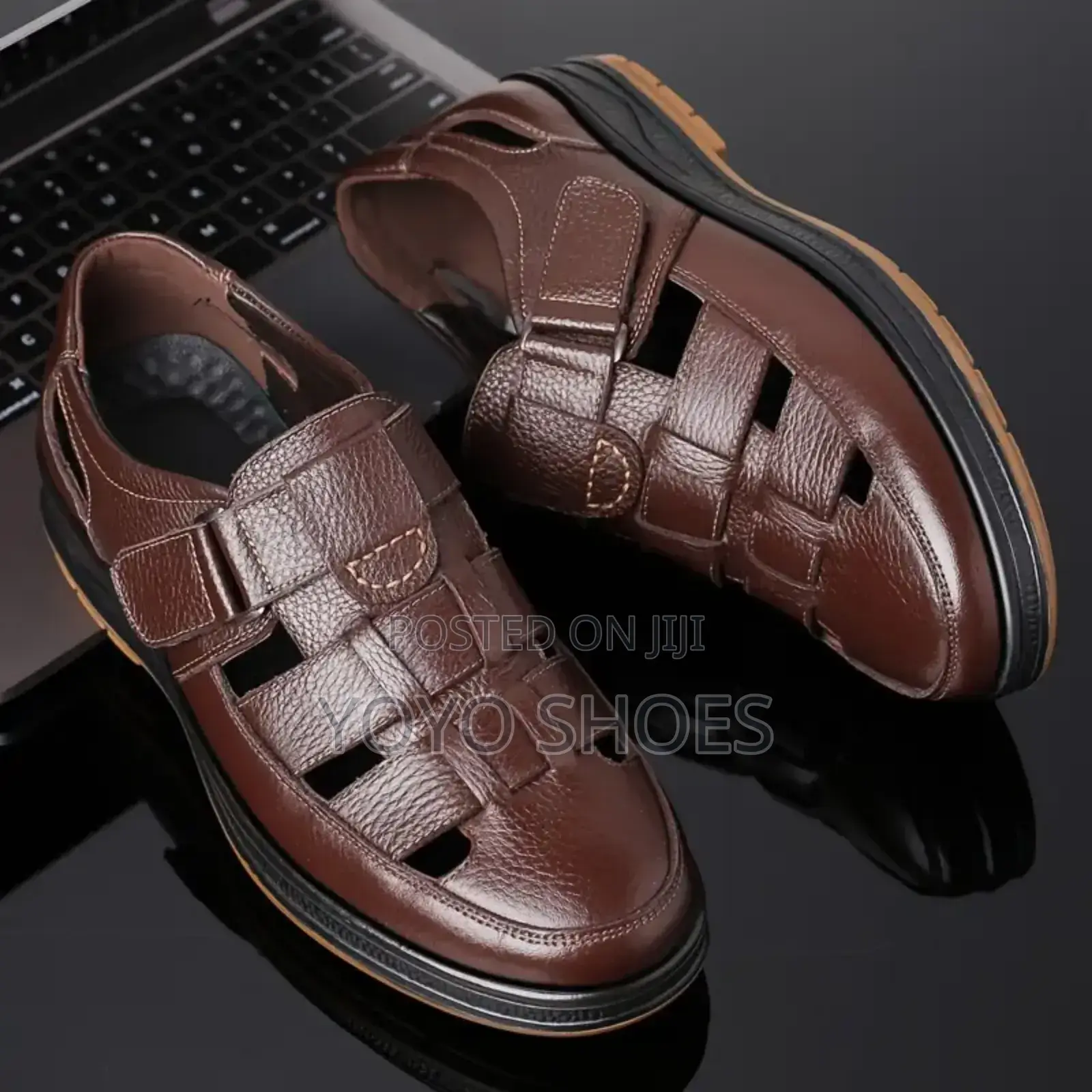 New Arrival Men's Stylish Brown Lather Fashion Shoes