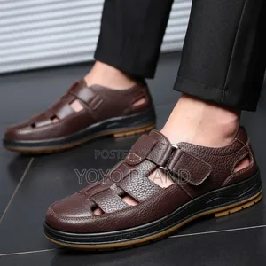 New Arrival Men's Stylish Brown Lather Fashion Shoes