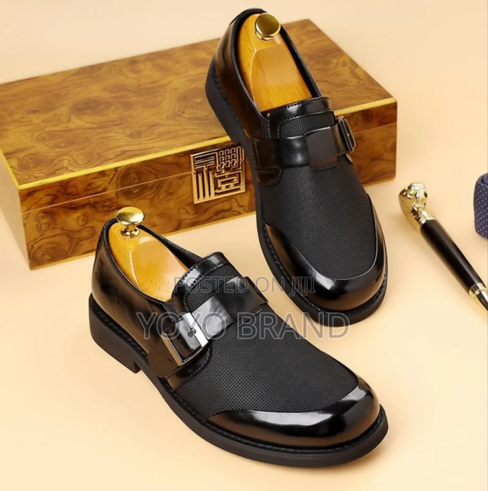 New Arrival High Classic Men's Fashion Lather Shoes
