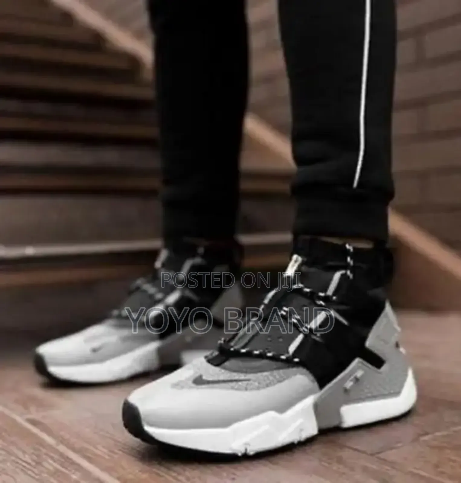 Nike Grip Huarache Atmospheric Gray Fashion Boots