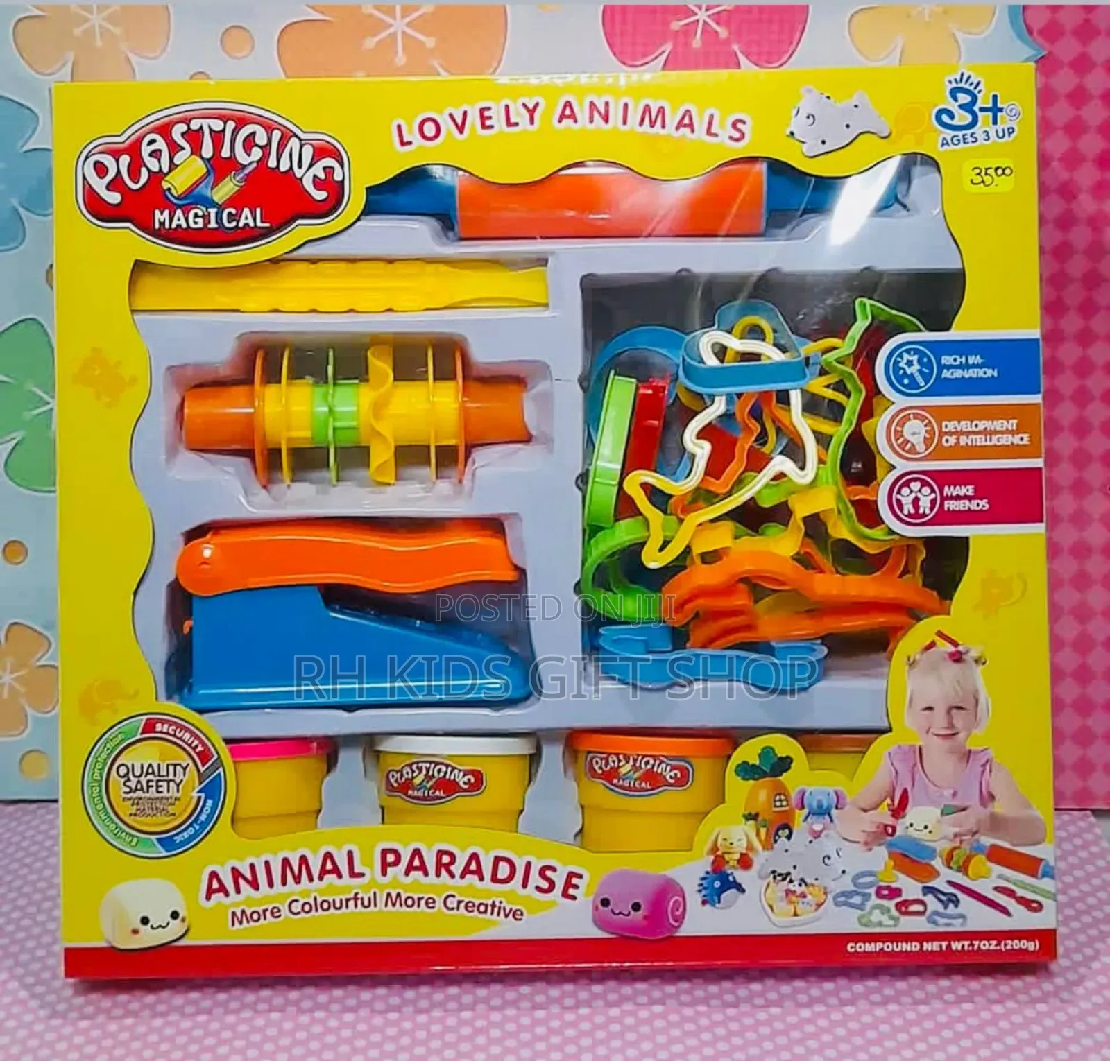 Animal Paradise – Play-Dough Modeling Clay Set