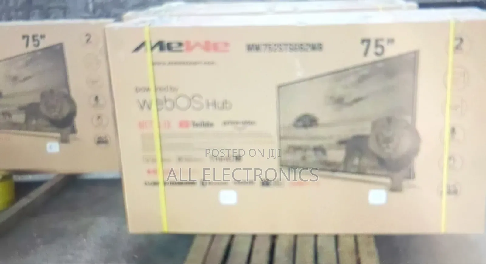 Mewe 75inch Webos Hub Hd Smart Tv