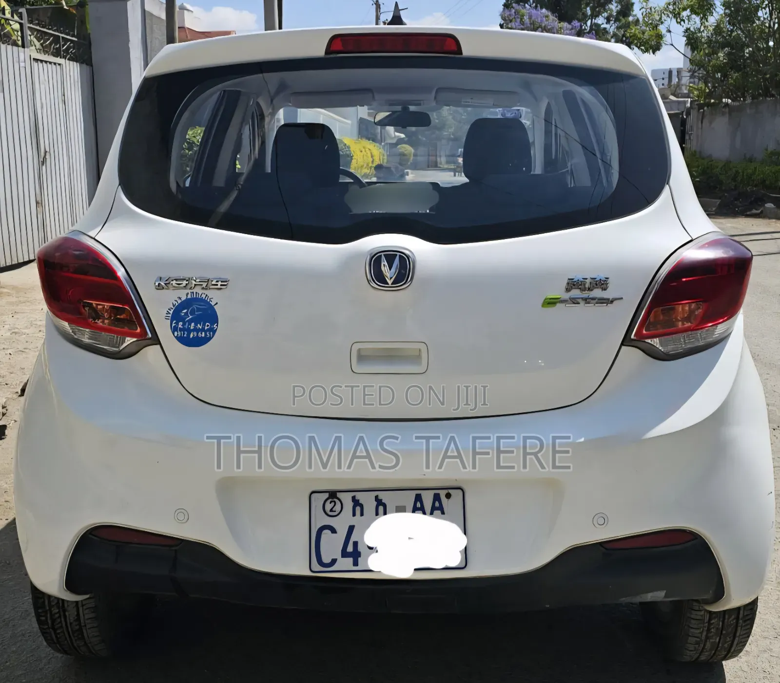 Changan BenBen E-Star 2023 White