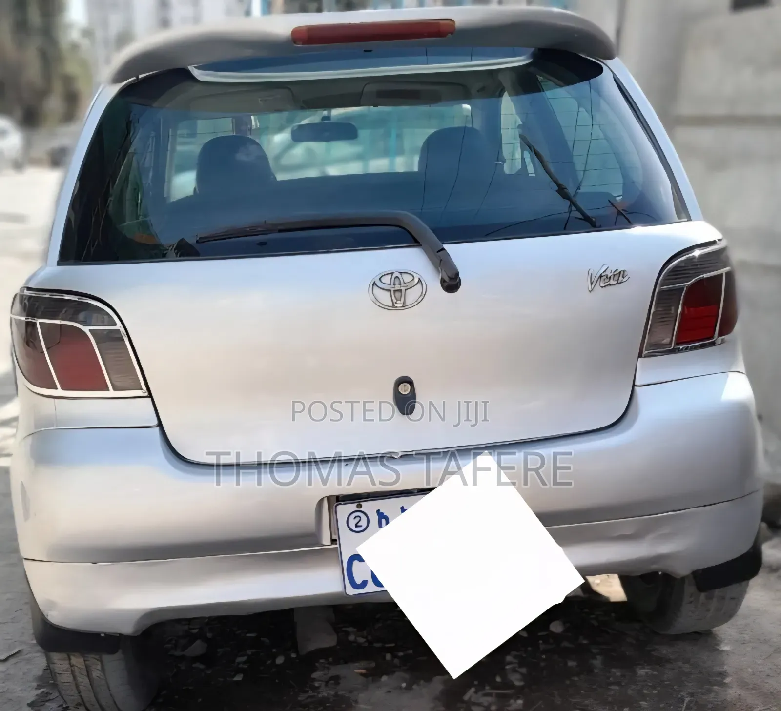 Toyota Vitz 2001 Silver