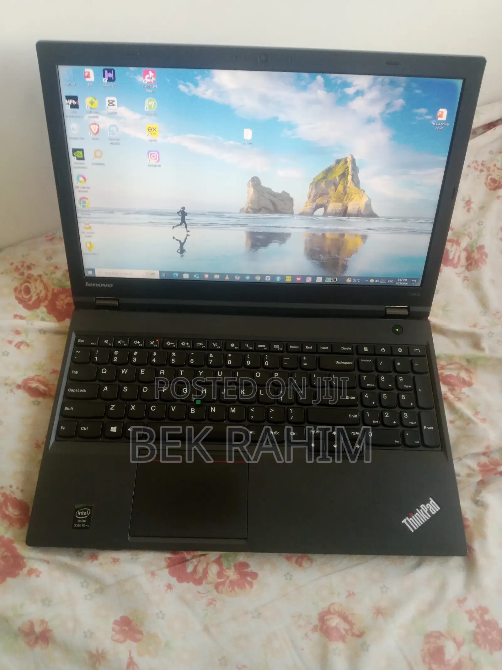 Laptop Lenovo ThinkPad T540p 8GB Intel Core i7 SSD 250GB