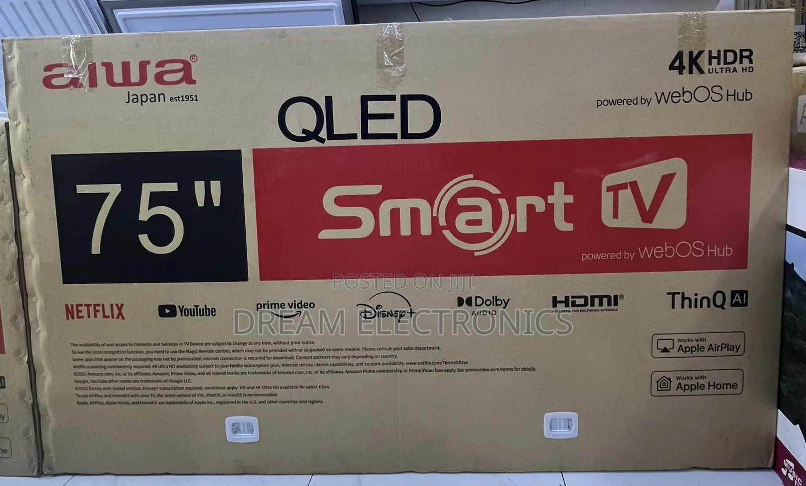 Aiwa Frameless Webos Television