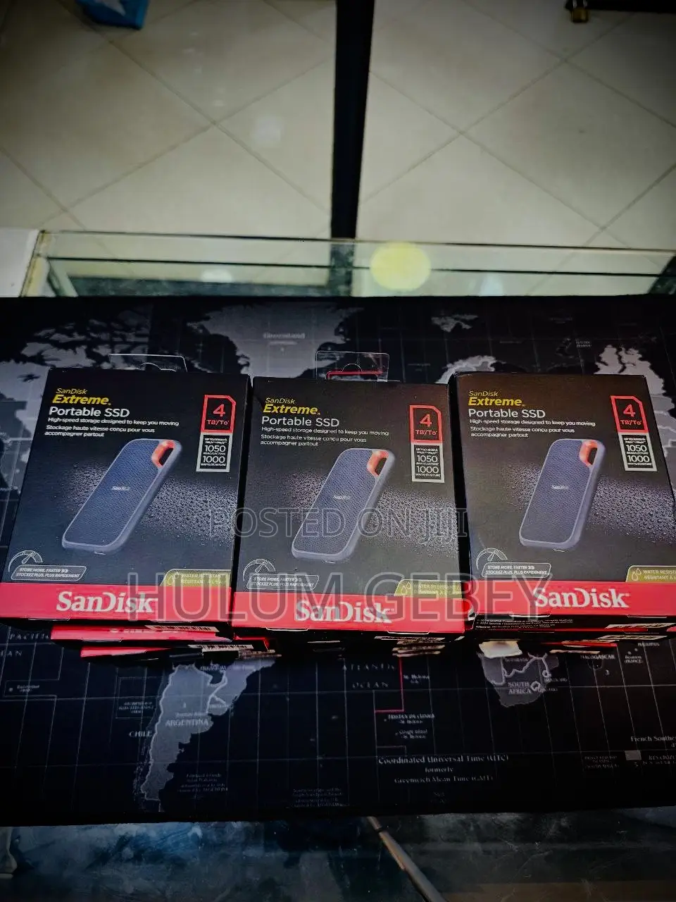 Sandisk 4 Tera SSD Extreme Portable Storage