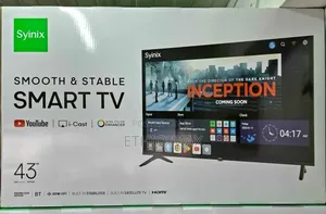 Syinix 43” Smart Android Tv – Smooth Stable Performance | Clear