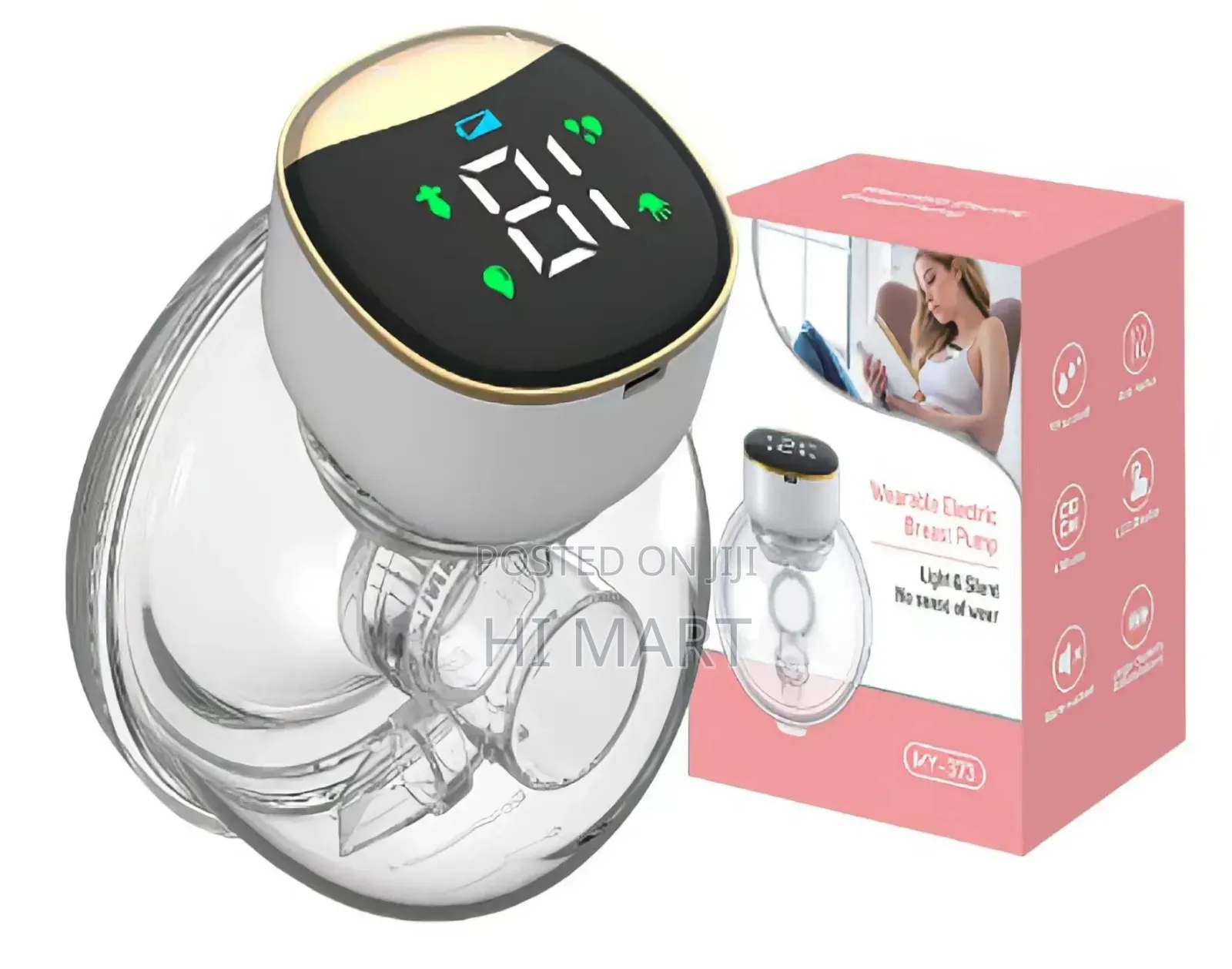 Wearable and Rechargeable Automatic Breast Pump