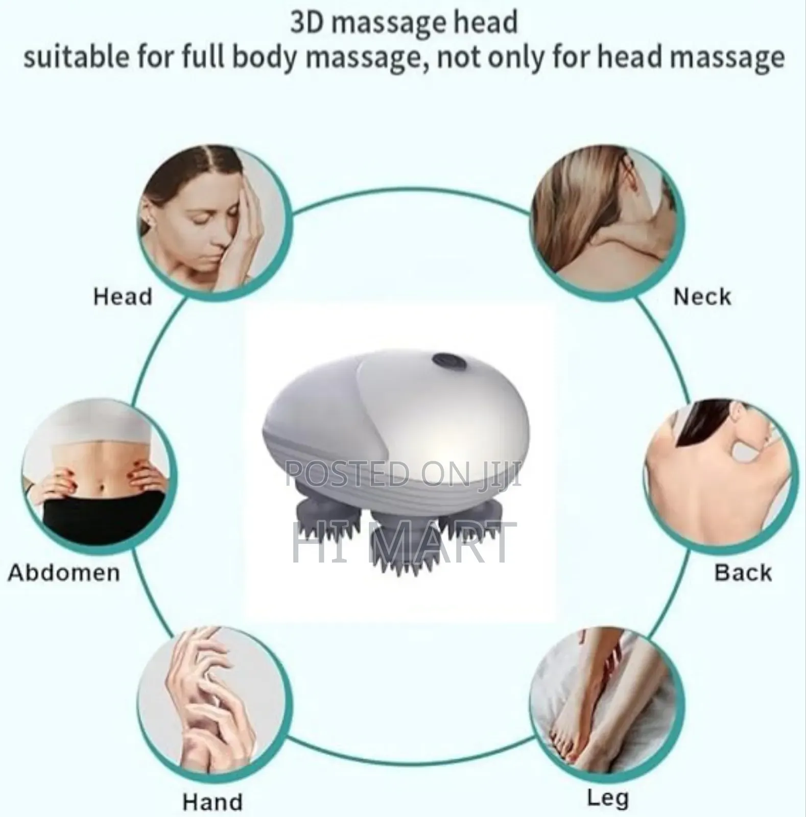 Rechargeable Electric Scalp Massager