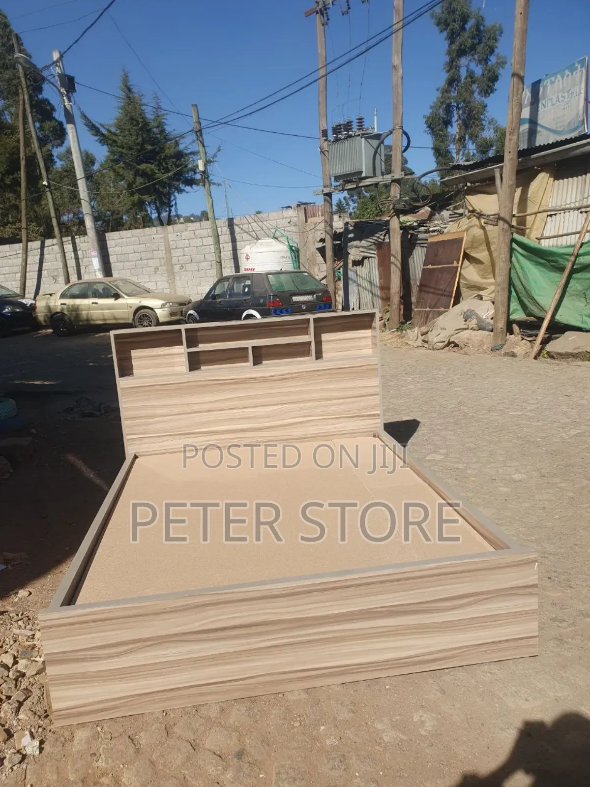 1.50cm Bed Full Laminated MDF