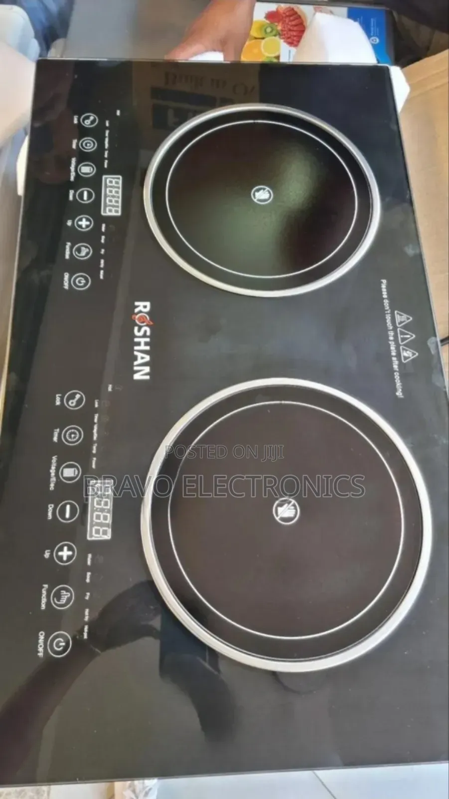 Roshan Touch Stove 7000 Watt –Digital, Fast Heating Ultra Modern!