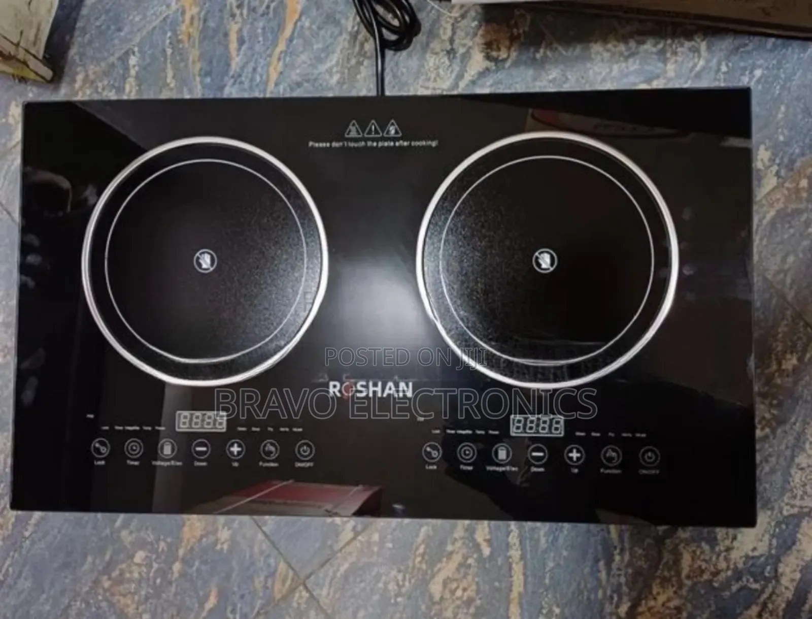 Roshan Touch Stove 7000 Watt –Digital, Fast Heating Ultra Modern!