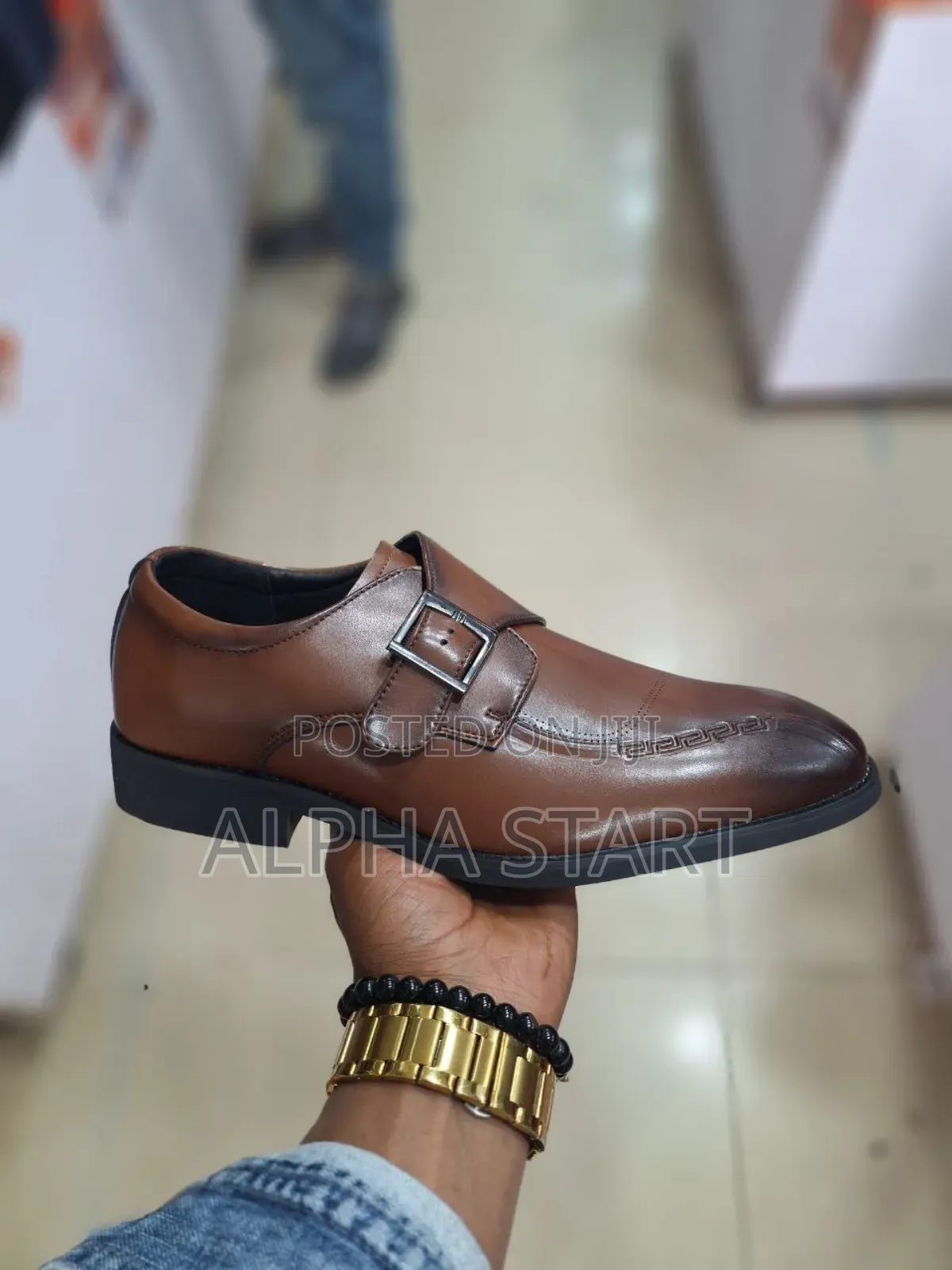 Restock Again Flat Leather (የሰርግ ጫማ) Stock Product