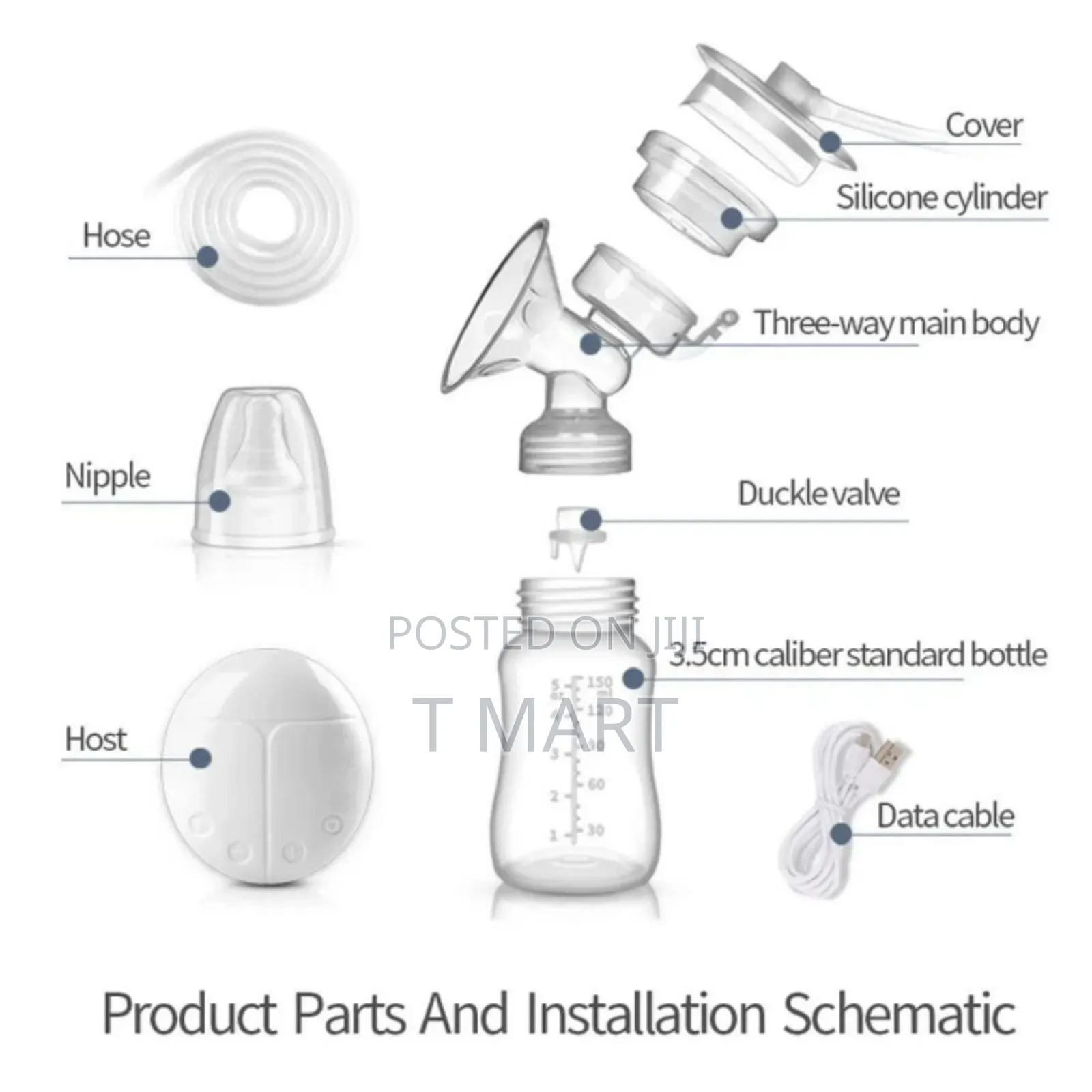 Entellegent Electrical Double Breast Pump