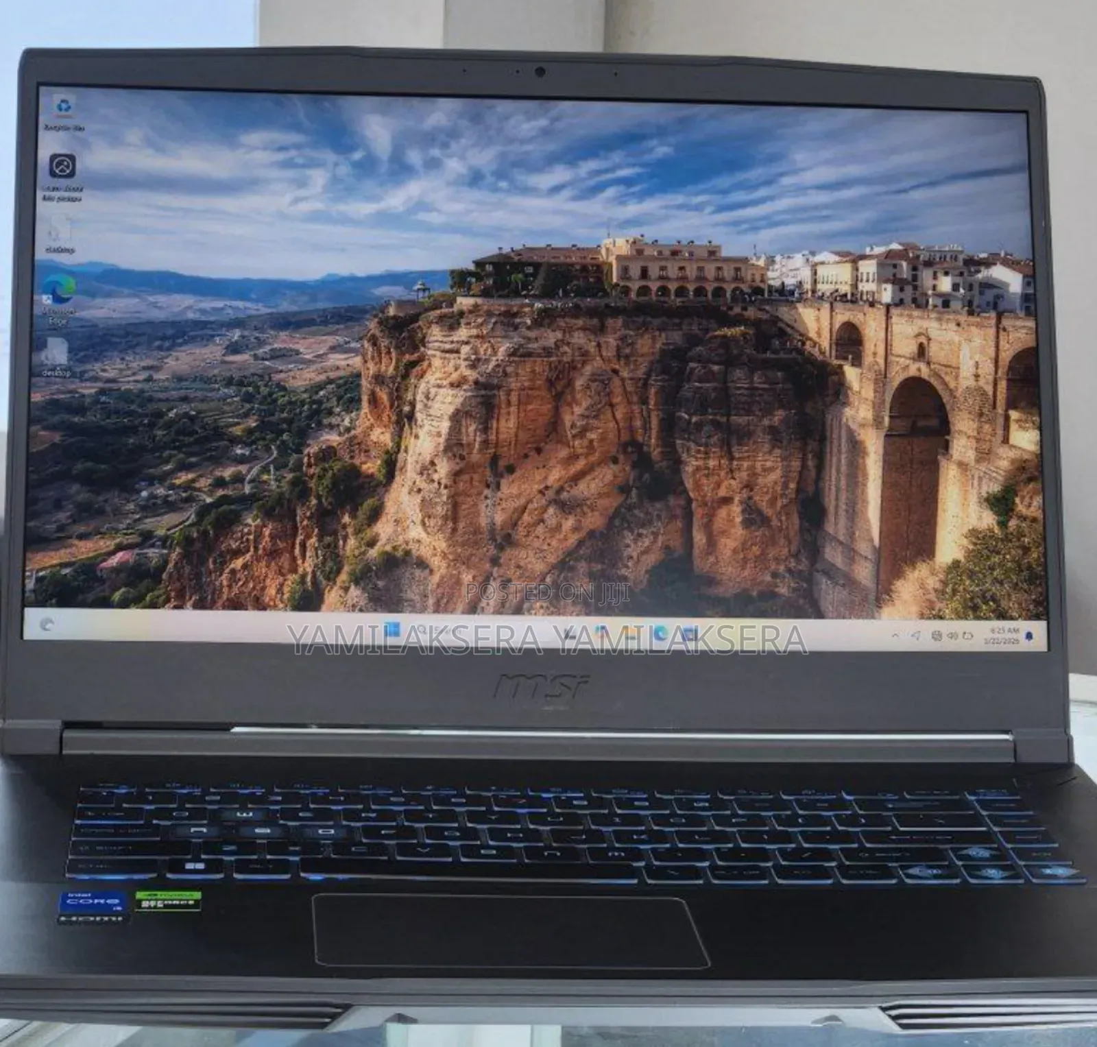 New Laptop MSI 16GB Intel Core I5 SSD 512GB