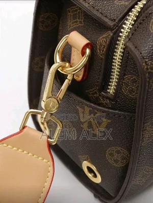 Monogram Pattern Crossbody Bag