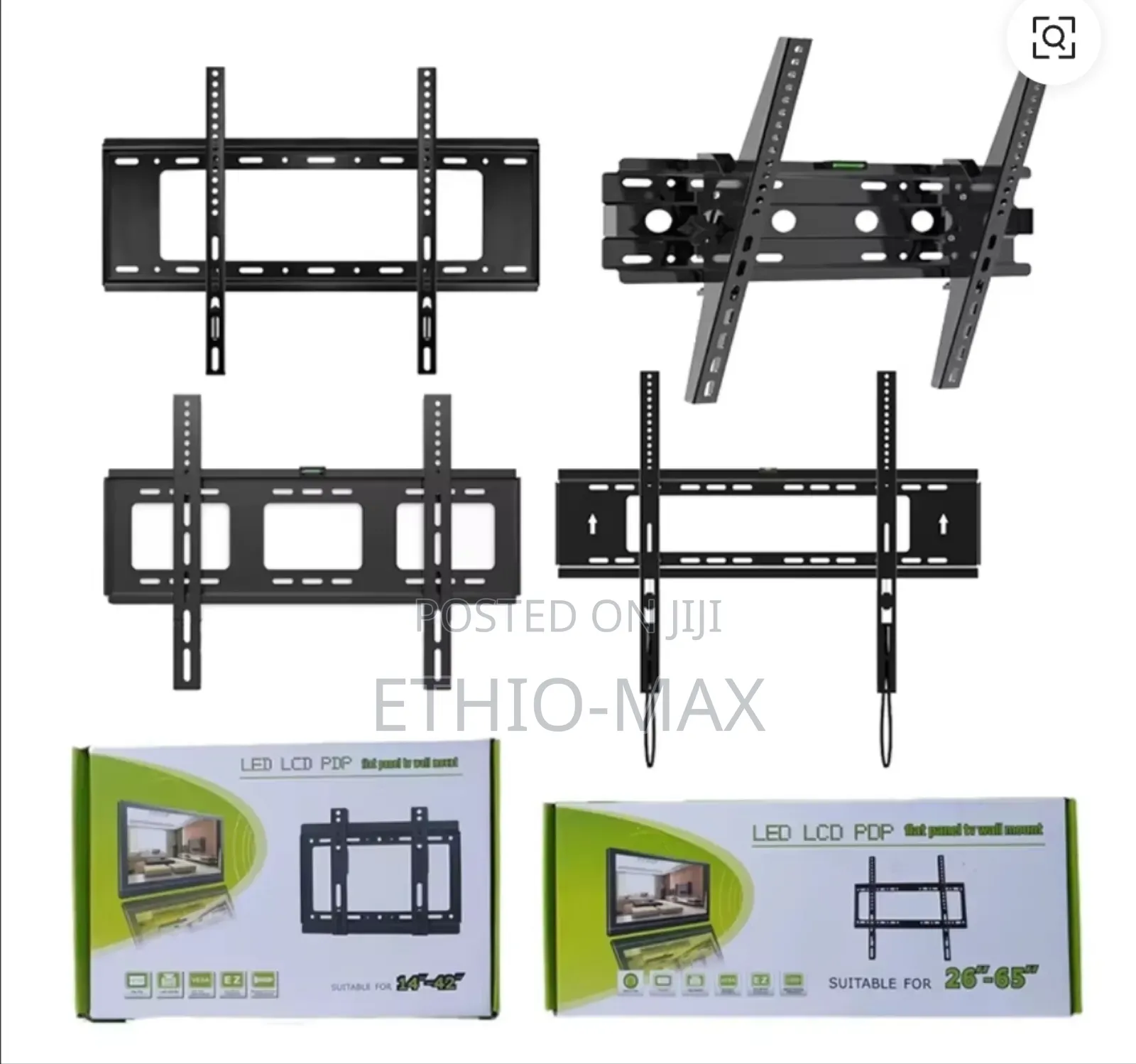 Fixed Tv Hanger Wall Mount Suitable for 32" Inch 75"