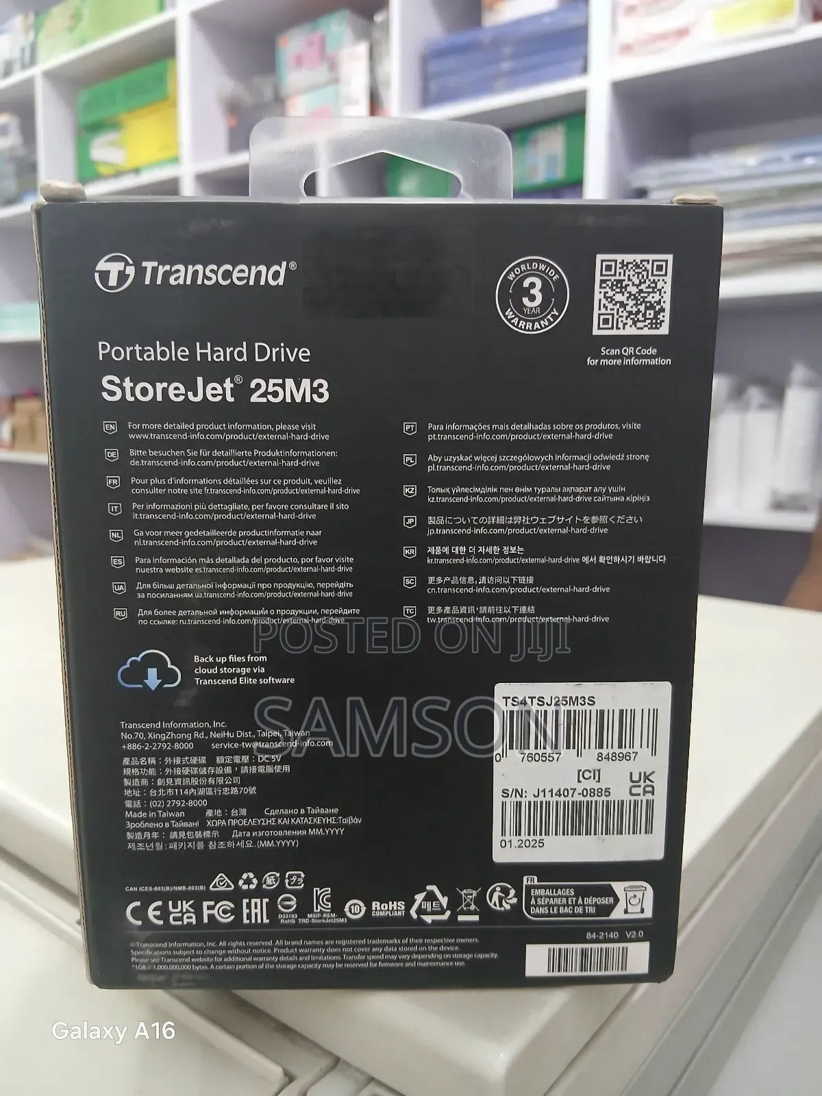 Transcend Hardisk
