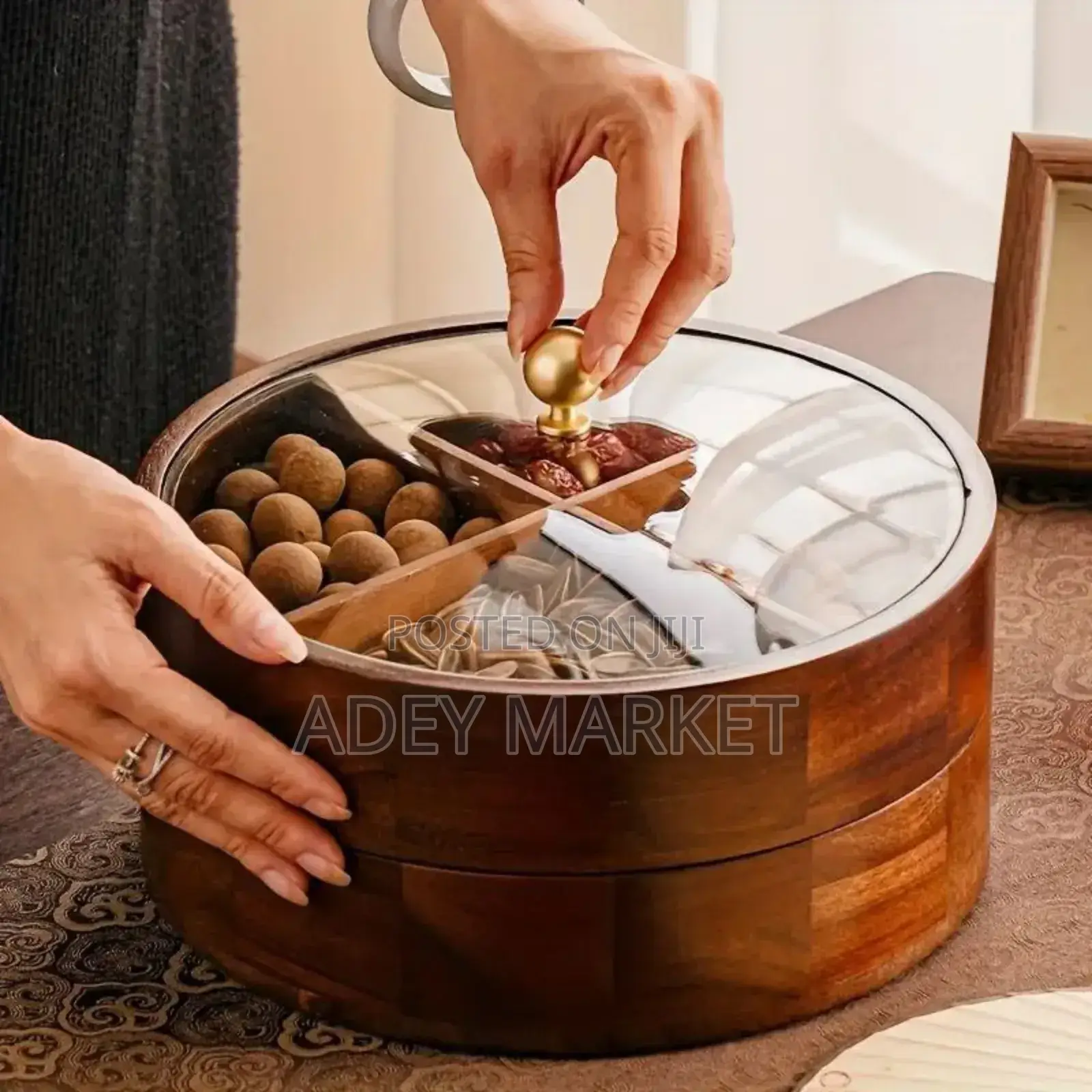 የኩኪስ እና የተለያዩ ነገሮች ማቅረቢያ
