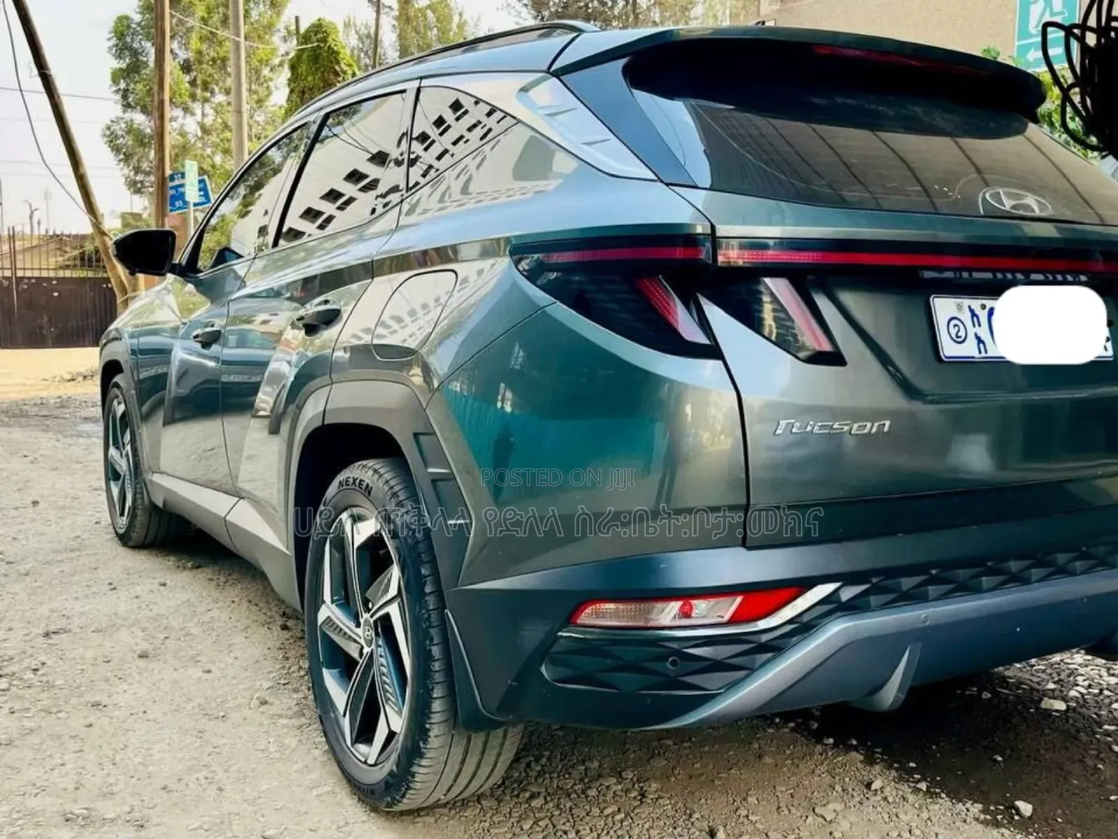 Hyundai Tucson 2022 Green