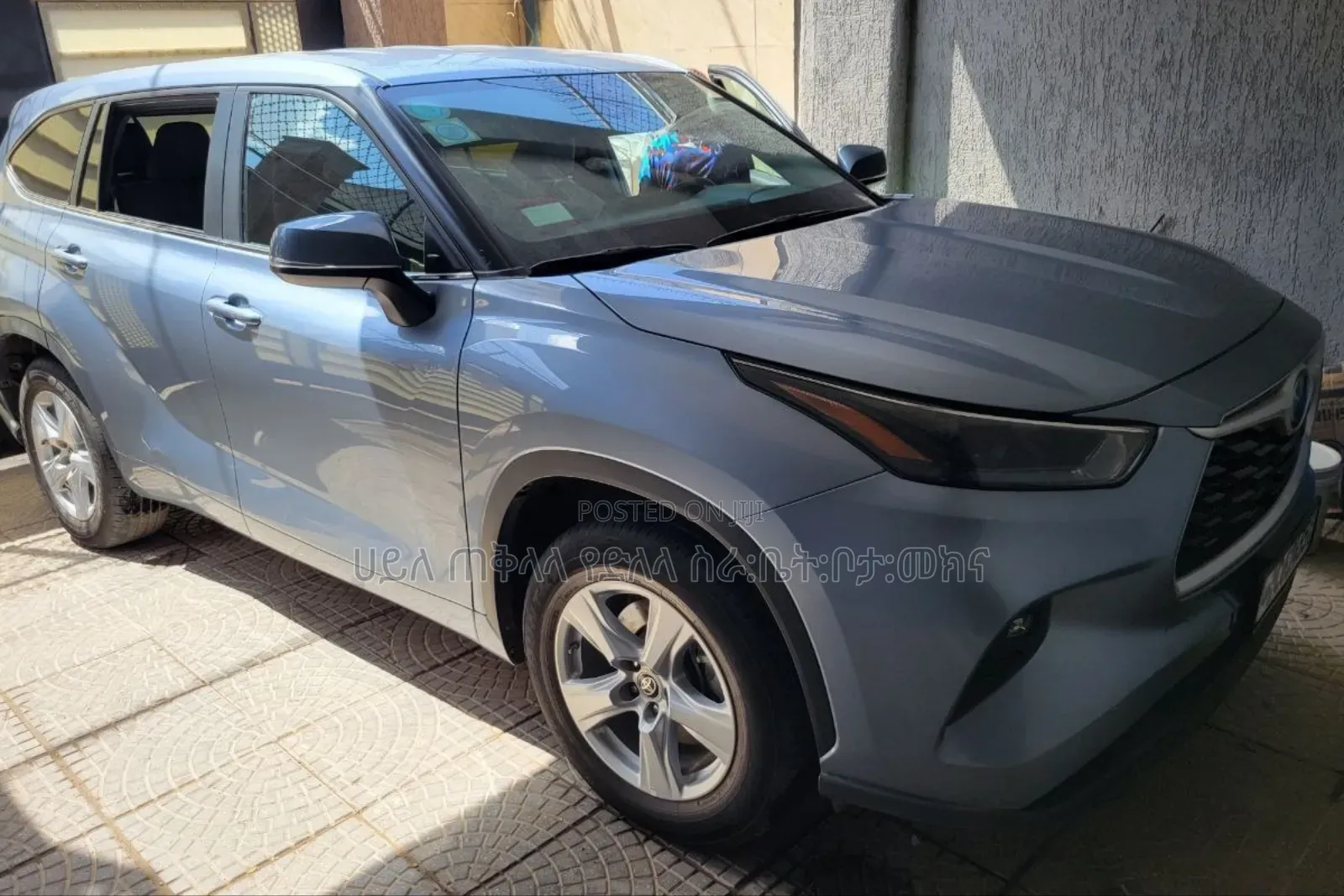 Toyota Highlander Hybrid 2023 Blue