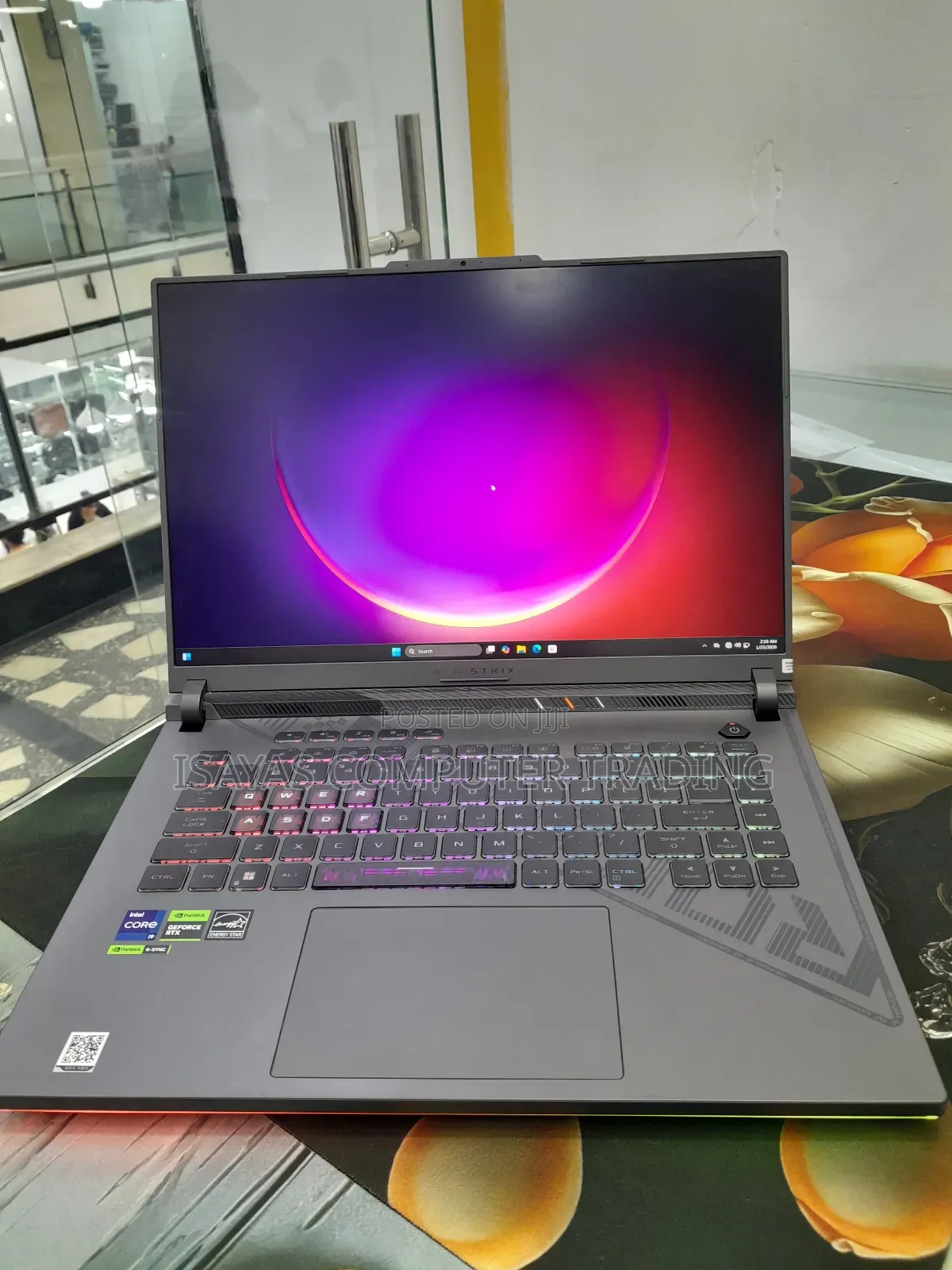 New Laptop Asus ROG Strix G16 G614 16GB Intel Core I9 SSD 1T